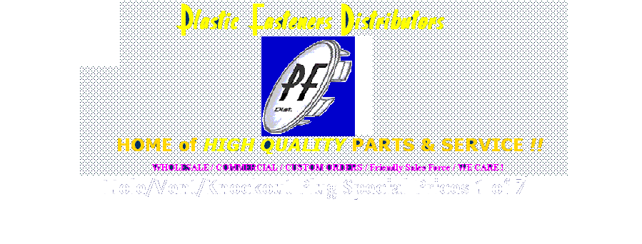 Hole/Vent/Knockout Plug Special Prices 1 of 7