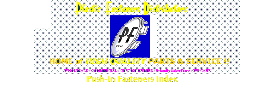 Push-In Fasteners Index