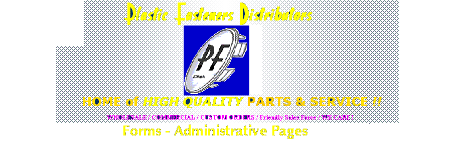 Forms - Administrative Pages